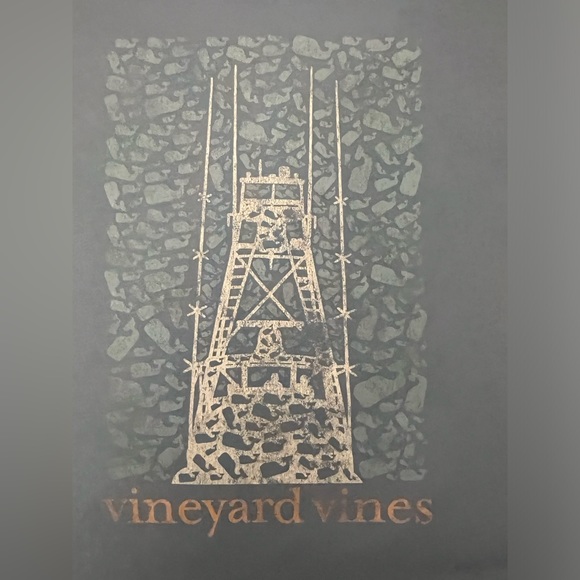 Men’s medium light blue long sleeve tee vineyard vines. Washed once, never worn - Picture 5 of 5